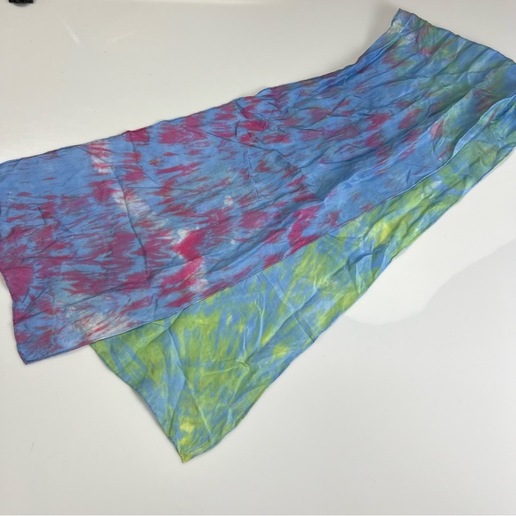 Accessories - women’s pink purple blue green scarf L13-23